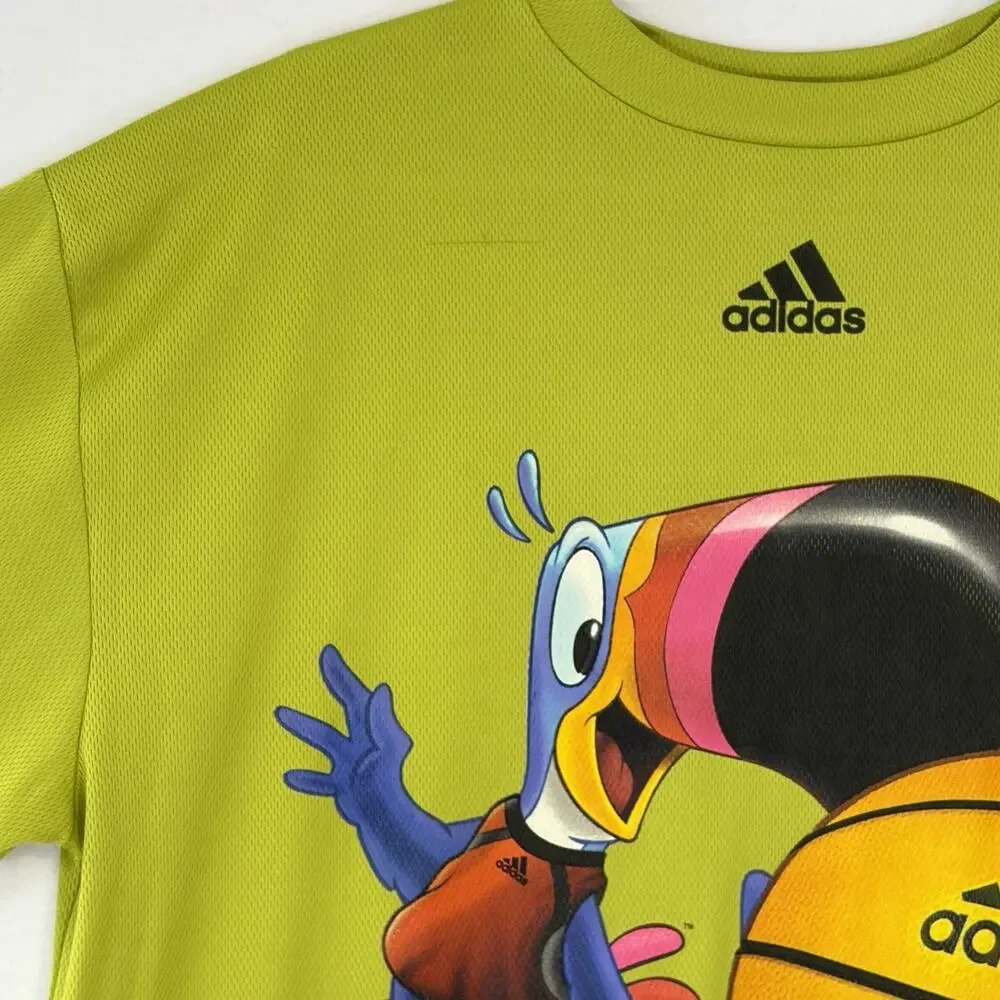 Rare Vintage 90’s Adidas Tuscan Sam Basketball Froot Loops Kellogg’s Shirt Large